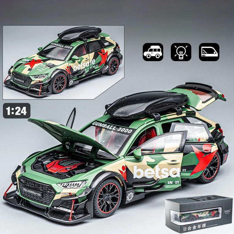 1/24 Scale Modified Diecast Vehicle Model 9 1/24 Scale Modified Diecast Vehicle Model - Image 9