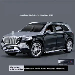 Luxury Black Alloy Business Car Model 16 Sa3954c4b3cc54eea9eef6195c5ab3354Q