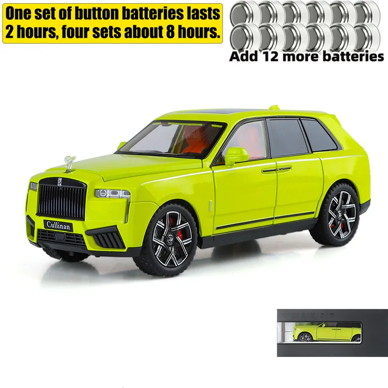 1:24 Scale Rolls Royce Cullinan Diecast Model 7 1:24 Scale Rolls Royce Cullinan Diecast Model - Image 7