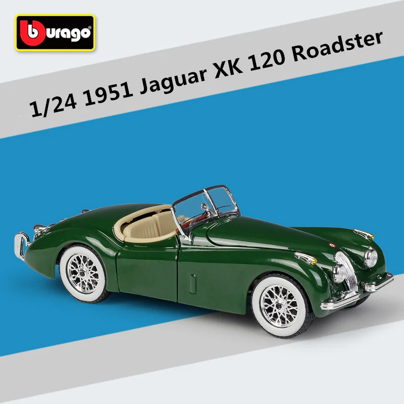 Bburago 1:24 Jaguar XK120 Roadster Model 8 Bburago 1:24 Jaguar XK120 Roadster Model - Image 8