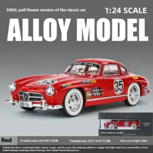 Mercedes-Benz 300SL 1:24 Diecast Model Car 34 Sa45f68dca4a145989100809f70cdf78e6