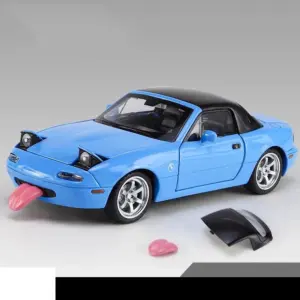 Vibrant Pink Mazda MX-5 Miata Diecast Model 23 Sa55c5f3a18cb40708e49912b6a993b506