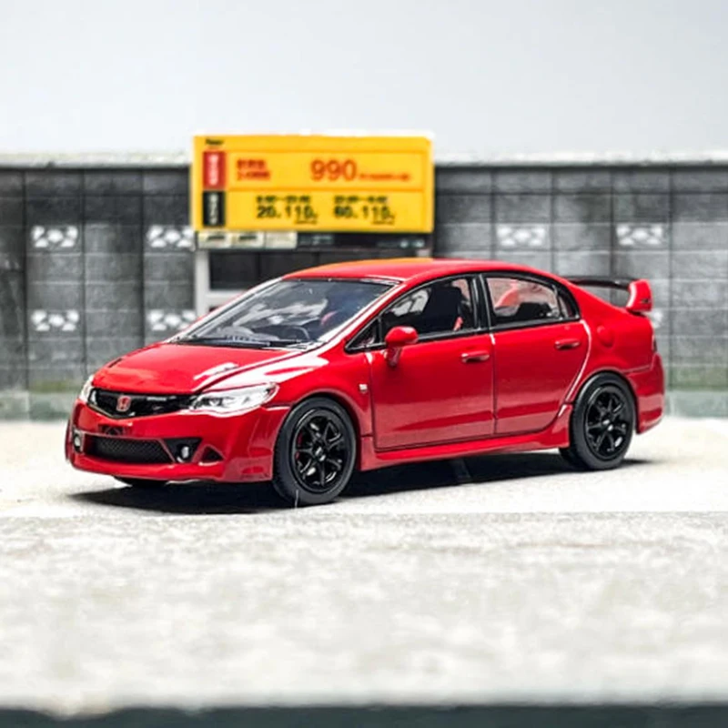 Diecast 1:64 Honda Civic FD2 Mugen RR Model 4 Diecast 1:64 Honda Civic FD2 Mugen RR Model - Image 4