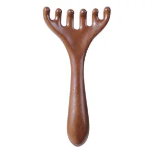 Six-Claw Meridian Massage Comb in Sandalwood 13 Sa7024214724c47cfa68a91db76dc6550K