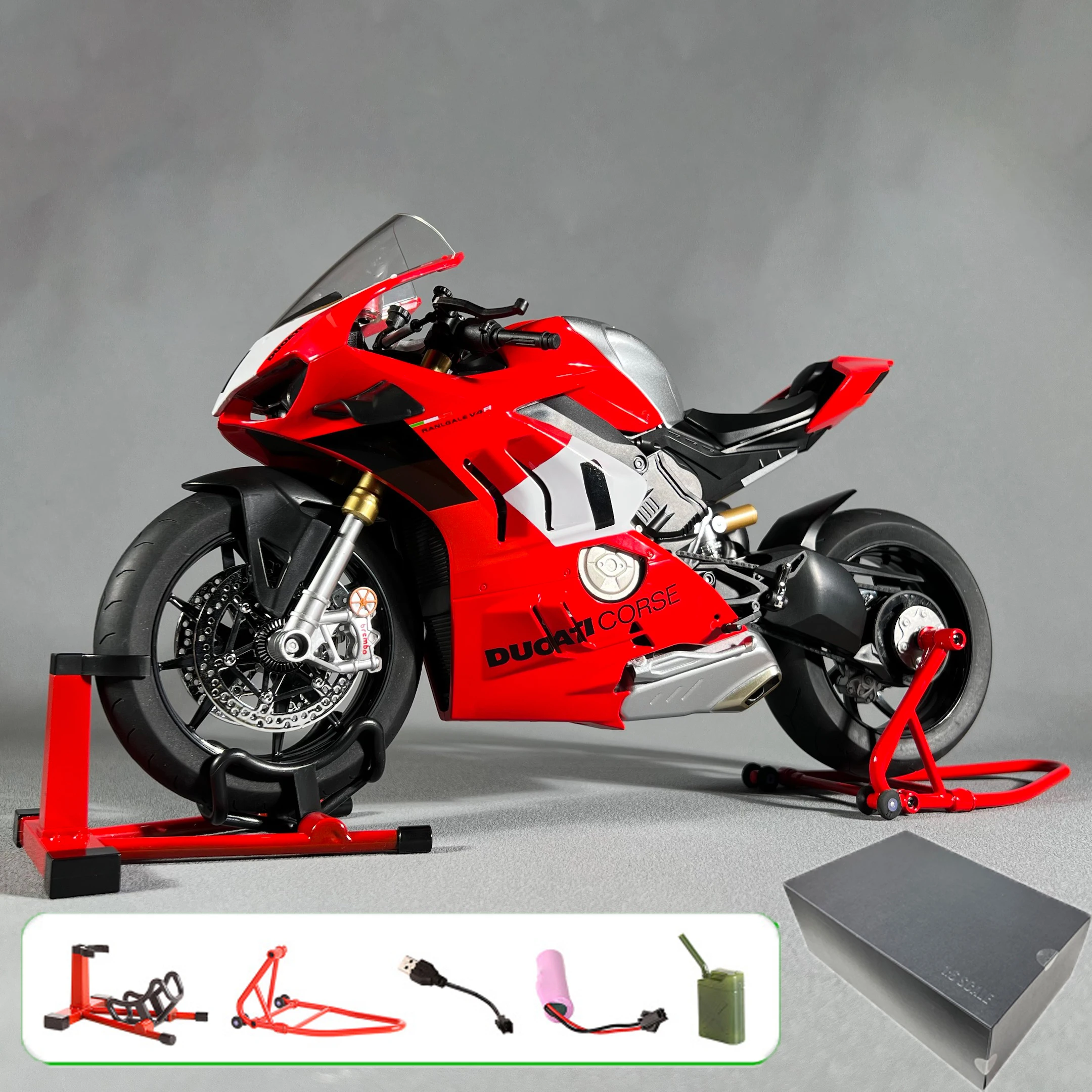 Ducati V4S Racing Motorcycle 1:6 Scale Model 7 Ducati V4S Racing Motorcycle 1:6 Scale Model - Image 7