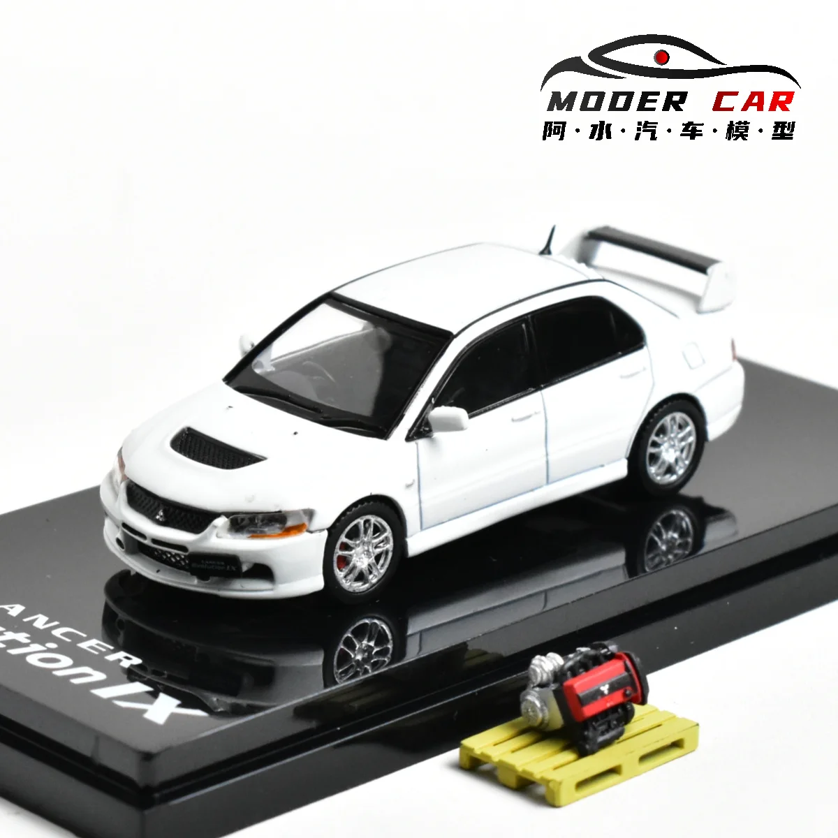 Mitsubishi Lancer EVO IX 1:64 Diecast Model 20 Mitsubishi Lancer EVO IX 1:64 Diecast Model - Image 20