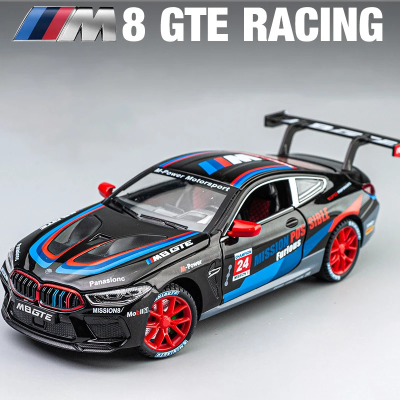 WELLY 1:24 BMW M4 GT3 Model with Sound and Light 13 WELLY 1:24 BMW M4 GT3 Model with Sound and Light - Image 13