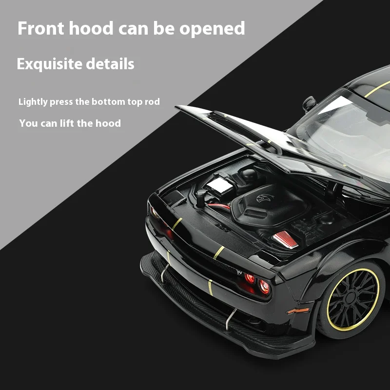 1:32 Dodge Challenger SRT Hellcat Redeye Model 4 1:32 Dodge Challenger SRT Hellcat Redeye Model - Image 4