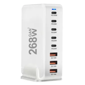 268W Multi-Port USB Charger with 8 USB-C Ports 15 Sab25ac9a153644e6ba6fa7646229c73fl