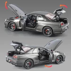 Nissan GTR R34 Skyline 1:24 Scale Model 10 Sab2704a31a4f4a4dadd8ec52f7c61540o