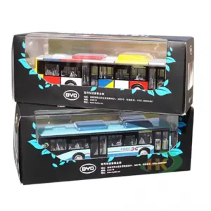 Diecast 1:64 BYD K8 K9 Bus Model 11 Sab8bfd6ad92540478c401b8bb2fe8e8ct