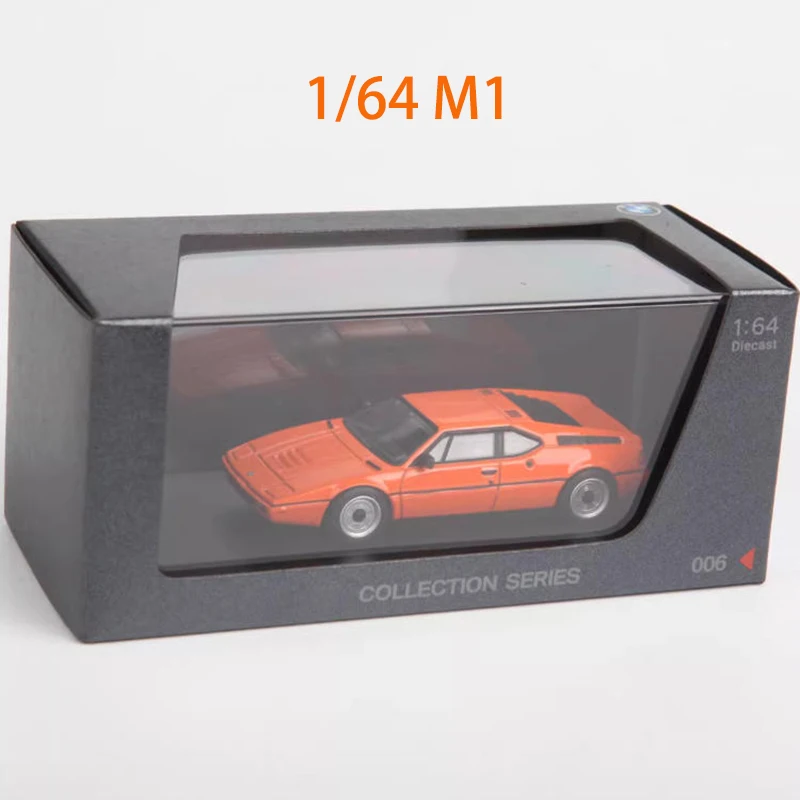 1/64 Scale M1 Alloy Car Model in Orange and Black 7 1/64 Scale M1 Alloy Car Model in Orange and Black - Image 7