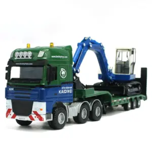 1:50 Scale Truck and Excavator Model Set 14 Sabb82a2b224d4ba5bac443a8a26cda54O