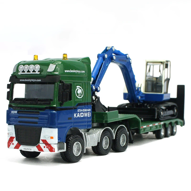 1:50 Scale Truck and Excavator Model Set 7 1:50 Scale Truck and Excavator Model Set - Image 7