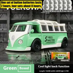 Volkswagen Bus T1 1:32 Scale Diecast Model 24 Sabe3a1b89918402f8a34fd55475904c41