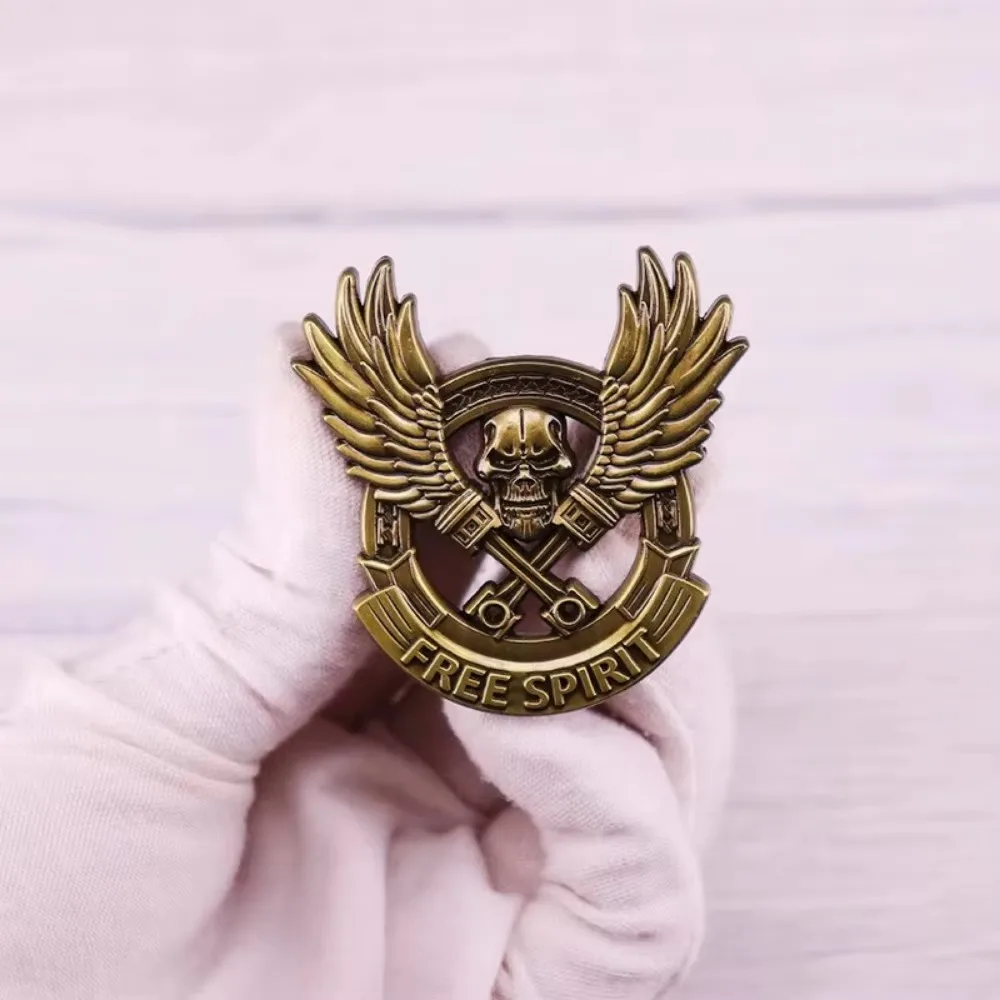 Free Spirit Punk Style Badge Pin 6 Free Spirit Punk Style Badge Pin - Image 6