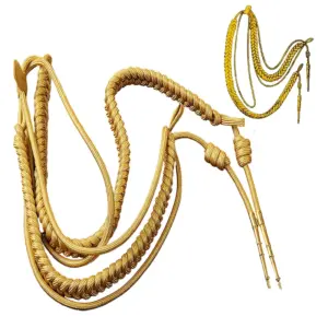 Russian General's Gold Mylar Shoulder Cord Aiguillette 10 Sac82e4c1a3404904a8dbc0a110800479l