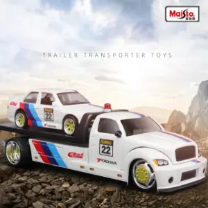 Maisto 1:64 Die-Cast Flatbed Truck and BMW M3 E30 27 Sad0acc4630754fb390be2fcda6a08e56w