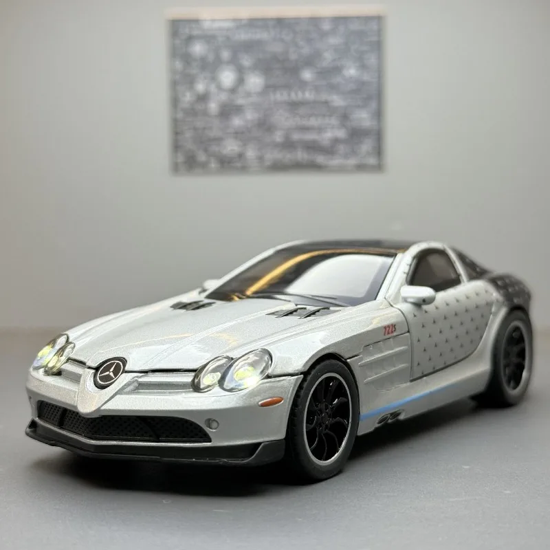 Benz SLR Sports Car 1:32 Scale Model 2 Benz SLR Sports Car 1:32 Scale Model - Image 2