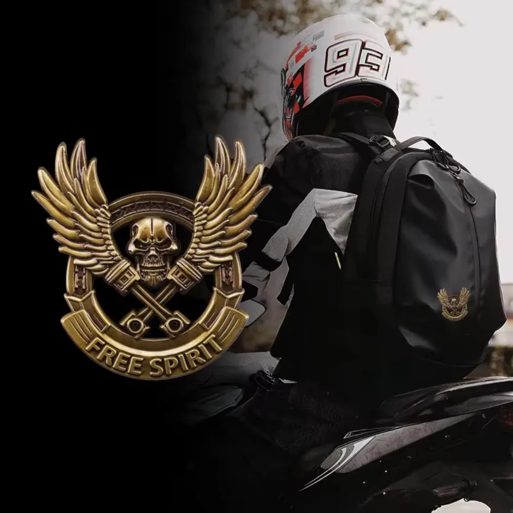 Free Spirit Punk Style Badge Pin 2 Free Spirit Punk Style Badge Pin - Image 2