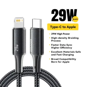 USB C to Lightning Cable for iPhone and iPad 15 Saf4ecec296754f6791fd3d1a560a38d2H
