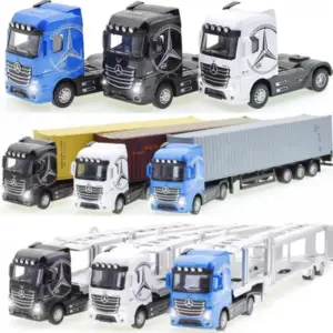1:50 Scale Diecast Metal Container Truck Model 17 Saf5a31d1cb3a4102b556bd9fa2eefd055