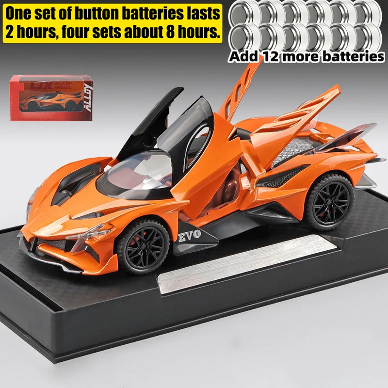 1:32 Scale Apollo EVO Supercar Diecast Model 9 1:32 Scale Apollo EVO Supercar Diecast Model - Image 9