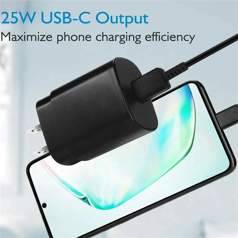 USB 25W Fast Charger for Samsung Galaxy Devices 2 USB 25W Fast Charger for Samsung Galaxy Devices - Image 2