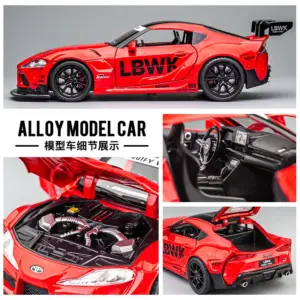 Toyota Supra 1:22 Scale Diecast Model Car 13 Sb238939f73c749eeabeb32f2816179bbp