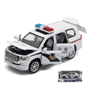 1:32 Scale Toyota Cruiser Police Diecast Model 21 Sb275be4a22564b3489d286dff1838c1dW