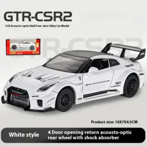 GTR Alloy Model Car in Vibrant Purple 16 Sb3193e10e4c3453489a42c97fd8d735aO