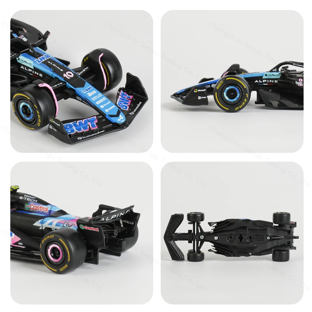 Bburago 1:43 BWT 2024 Alpine A524 Model Car 3 Bburago 1:43 BWT 2024 Alpine A524 Model Car - Image 3