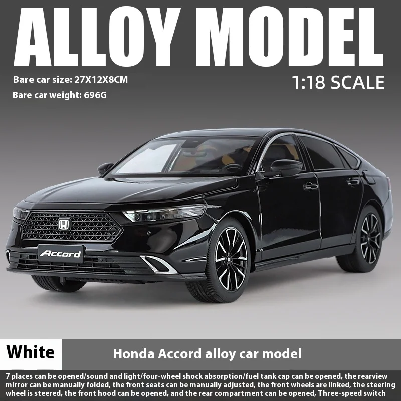 1:18 Scale Diecast Honda Accord Model Car 7 1:18 Scale Diecast Honda Accord Model Car - Image 7