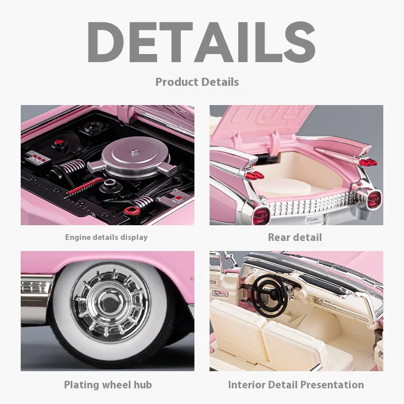 1959 Cadillac Eldorado 1:24 Scale Model 6 1959 Cadillac Eldorado 1:24 Scale Model - Image 6