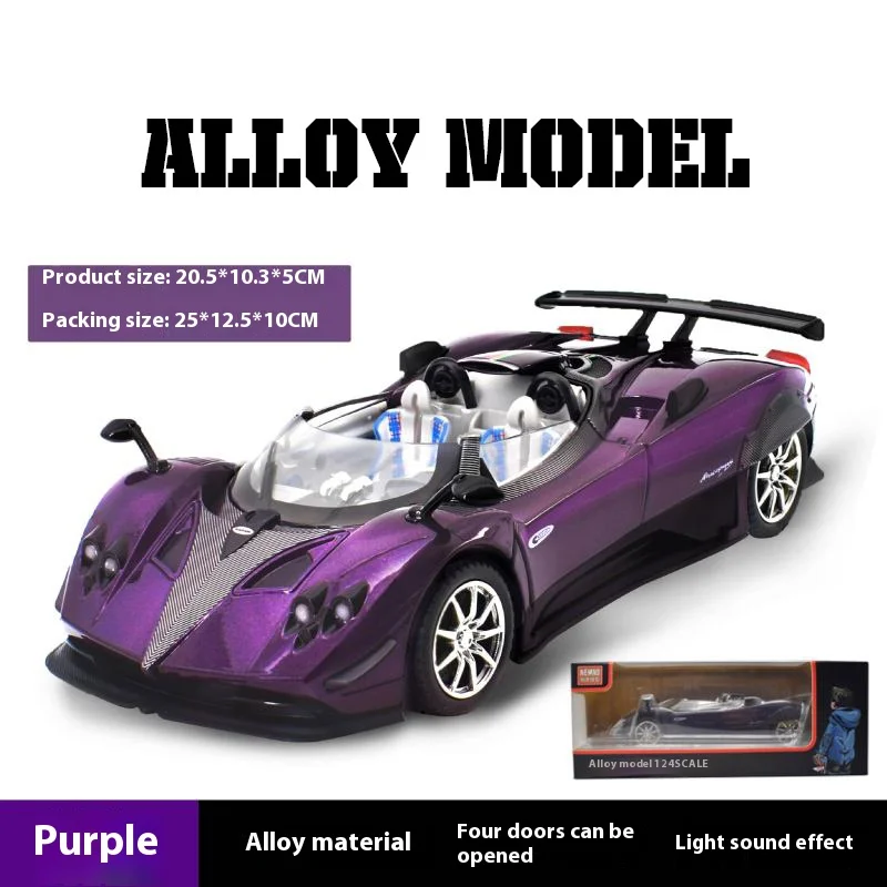 Alloy Model Car 1:24 Scale Stylish Design 10 Alloy Model Car 1:24 Scale Stylish Design - Image 10