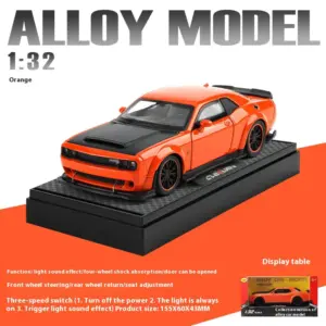 Hellcat Decorative Model Car in Glossy Black 19 Sb5cfaa964ee24b46acb4b5de6d5ea632G