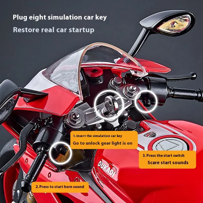 Large Ducati 1299 Metal Die-Cast Model 4 Large Ducati 1299 Metal Die-Cast Model - Image 4