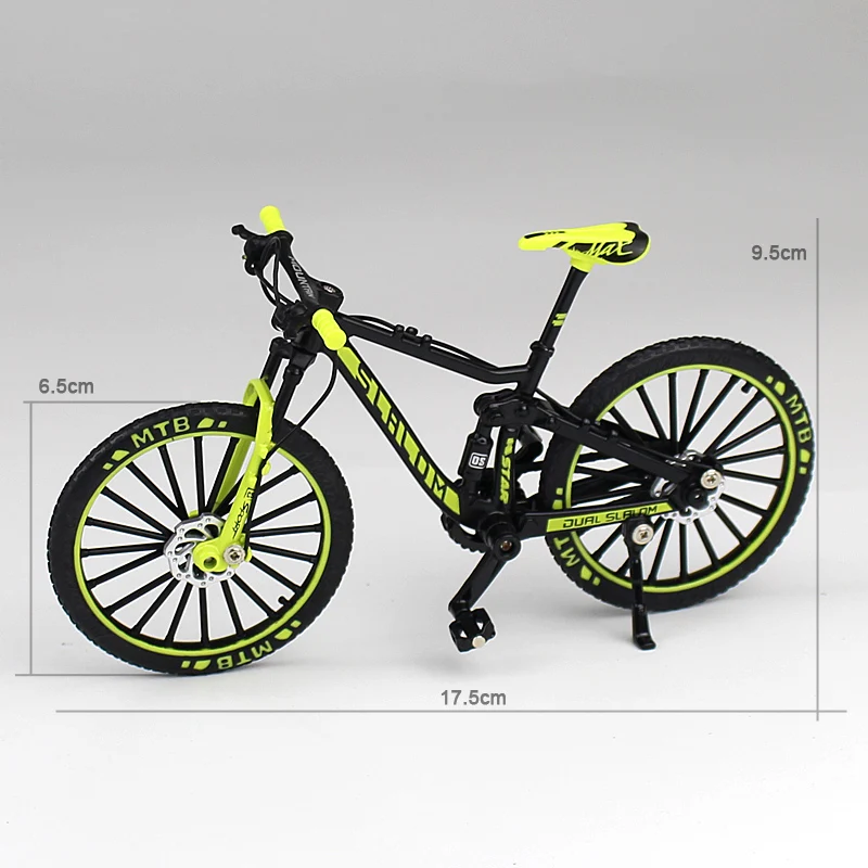 1:10 Mini Finger Mountain Alloy Bicycle Model 3 1:10 Mini Finger Mountain Alloy Bicycle Model - Image 3