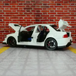 1:32 Mitsubishi Evo 9 Alloy Racing Car Model 14 Sb6aee6993866486f8373536861cebeefg