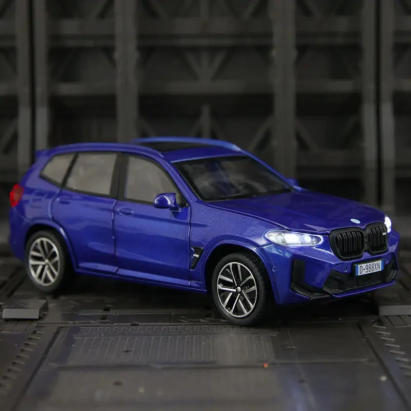 1:32 Scale Bright Blue Diecast Off-Road Vehicle 2 1:32 Scale Bright Blue Diecast Off-Road Vehicle - Image 2