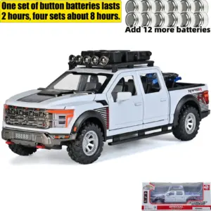 1:24 Scale F150 Off Road Pickup Model Car 26 Sb71e8ddc4e8049989107837b695cbbf63