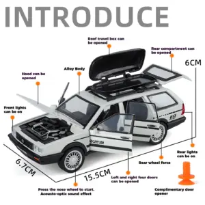 Volkswagen Santana Wagon 1:32 Diecast Model 14 Sb7d677d7b9384b3cb598c6b8e29dd13fm