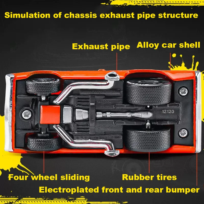 1955 Chevrolet Nomad Gasser Diecast Model 1:64 5 1955 Chevrolet Nomad Gasser Diecast Model 1:64 - Image 5