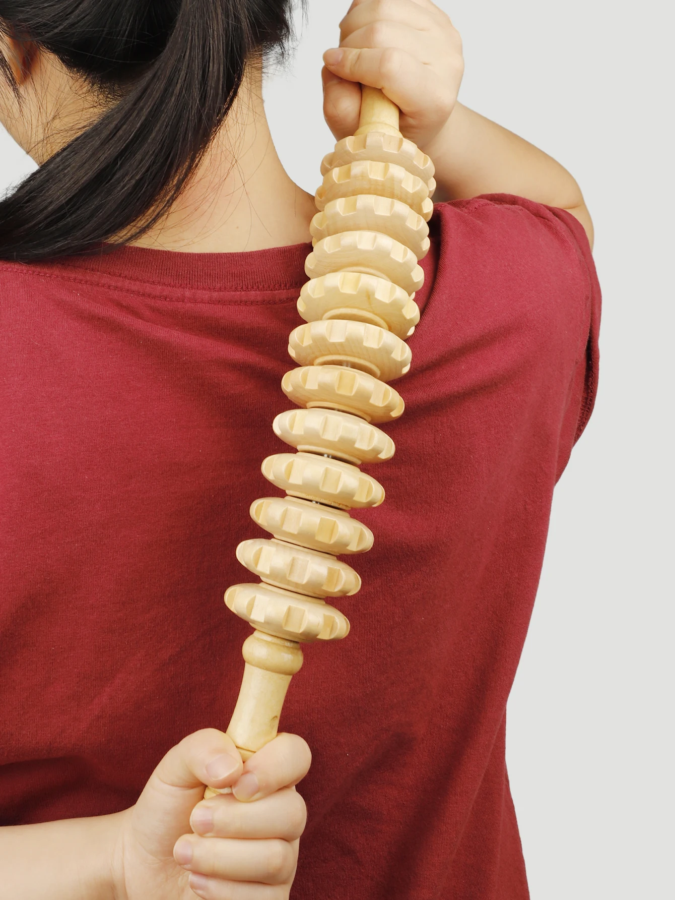 Wood Therapy Roller for Body Massage Relief 2 Wood Therapy Roller for Body Massage Relief - Image 2