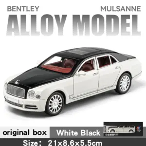 1:24 Scale Bentley Mulsanne Diecast Model Car 28 Sb8631b1f37544419a8066223b42d4be9i