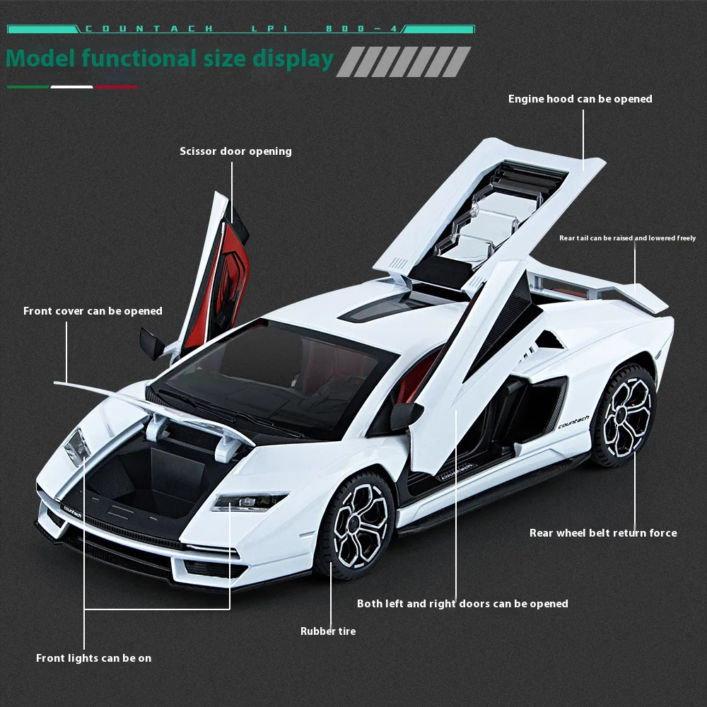 1:24 Scale Sports Car Model for Display 5 1:24 Scale Sports Car Model for Display - Image 5