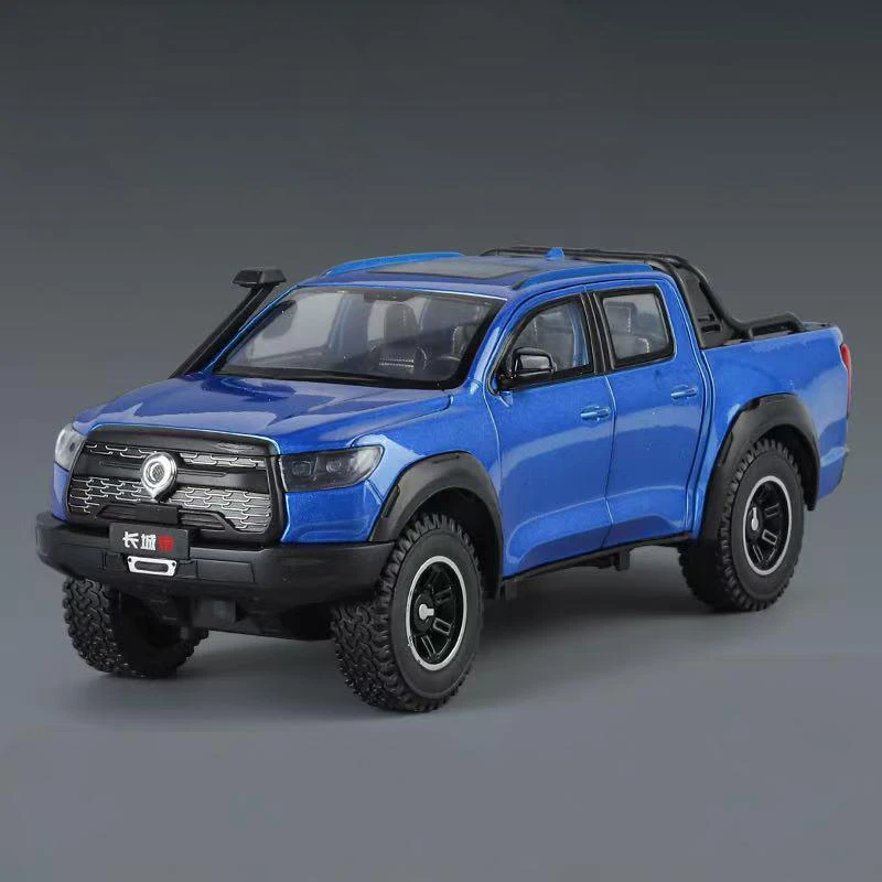 Vibrant Red Great Wall POER Pickup 1:24 Diecast Model 11 Vibrant Red Great Wall POER Pickup 1:24 Diecast Model - Image 11