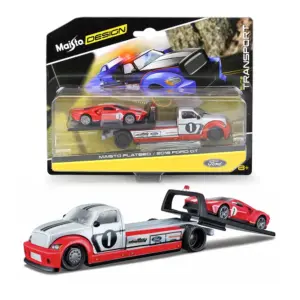 Maisto 1:64 Die-Cast Flatbed Truck and BMW M3 E30 41 Sb977dd0b830d430b8b7fb250212e73c5u