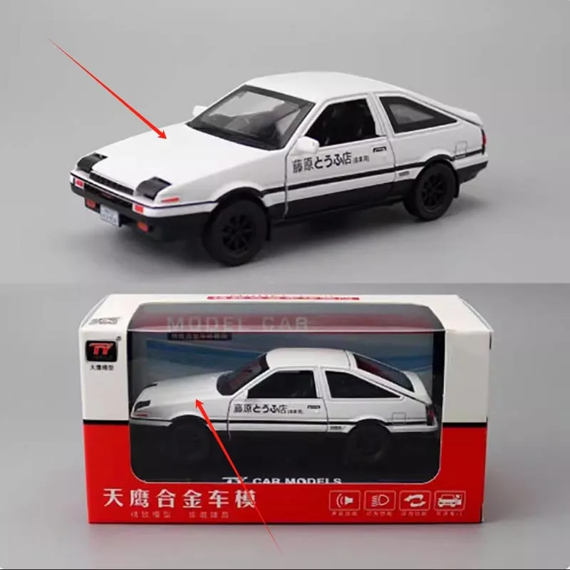 1:32 Alloy Car Model with Japanese Graphics 2 1:32 Alloy Car Model with Japanese Graphics - Image 2