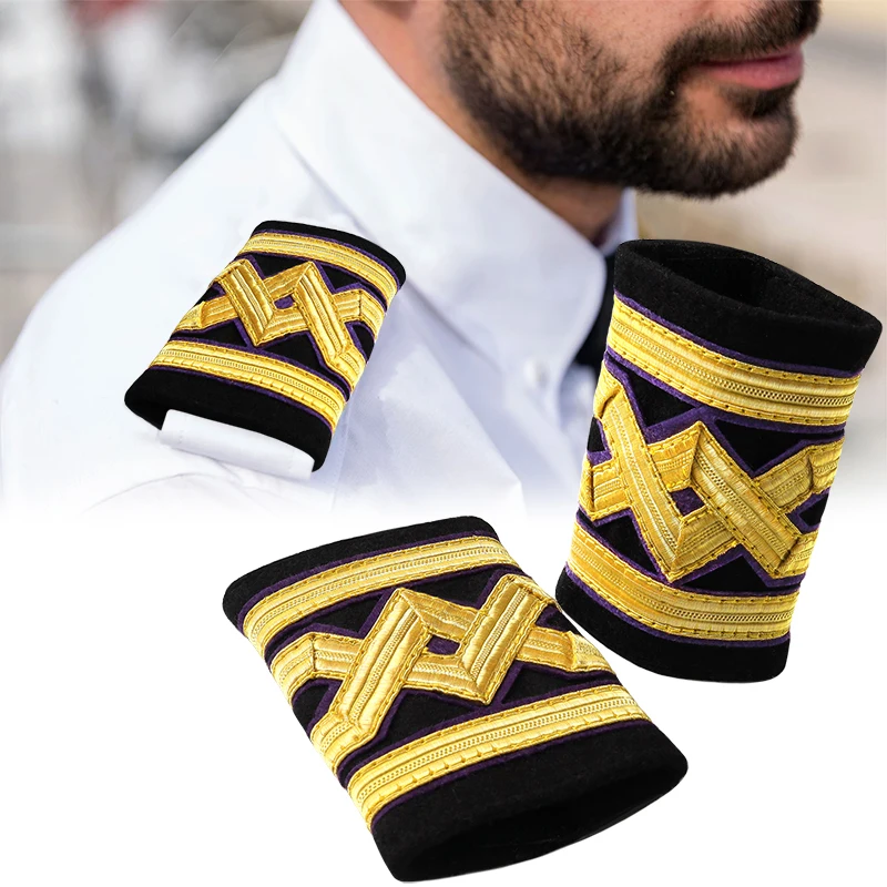 Military Navy Bullion Braid Epaulette Accessory 6 Military Navy Bullion Braid Epaulette Accessory - Image 6